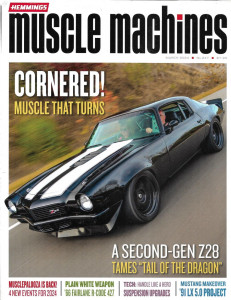 HEMMINGS MUSCLE MACHINES 2024 MAR - Z28, 66 FAIRLANE R-CODE 427, 91 LX 5.0 PROJ